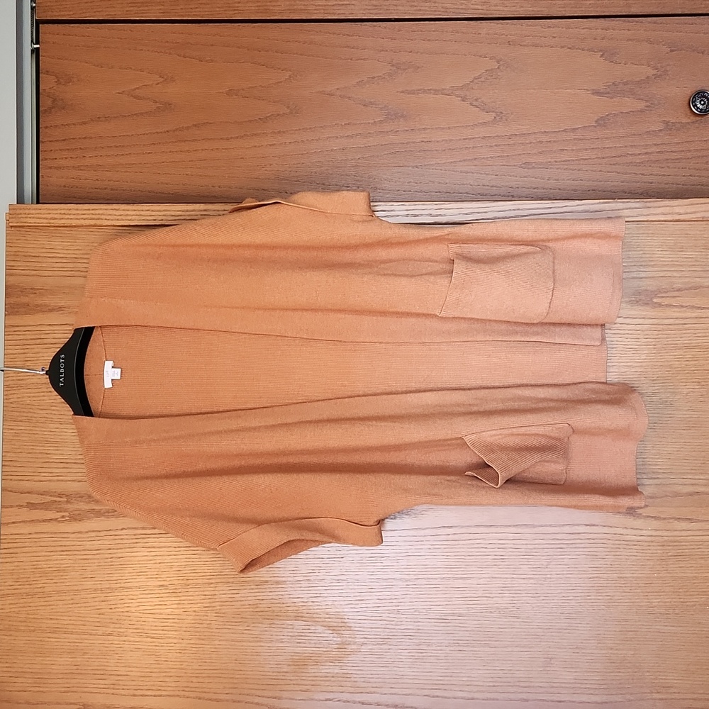 J Jill oversized short sleeve sweater cardigan